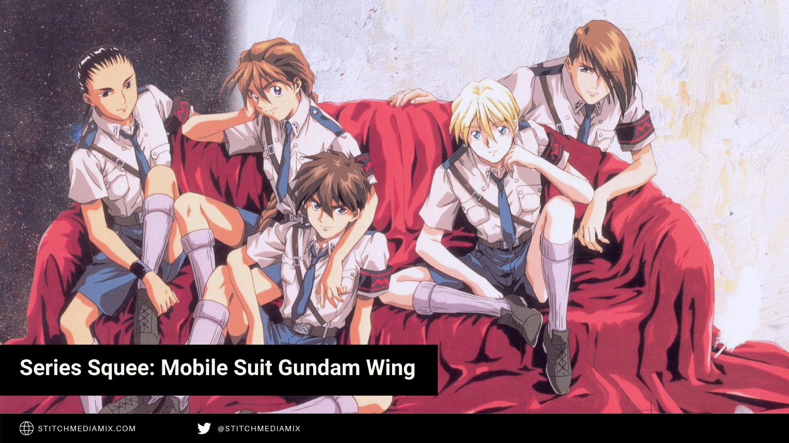 Series Squee: Mobile Suit Gundam Wing – Stitch's Media Mix